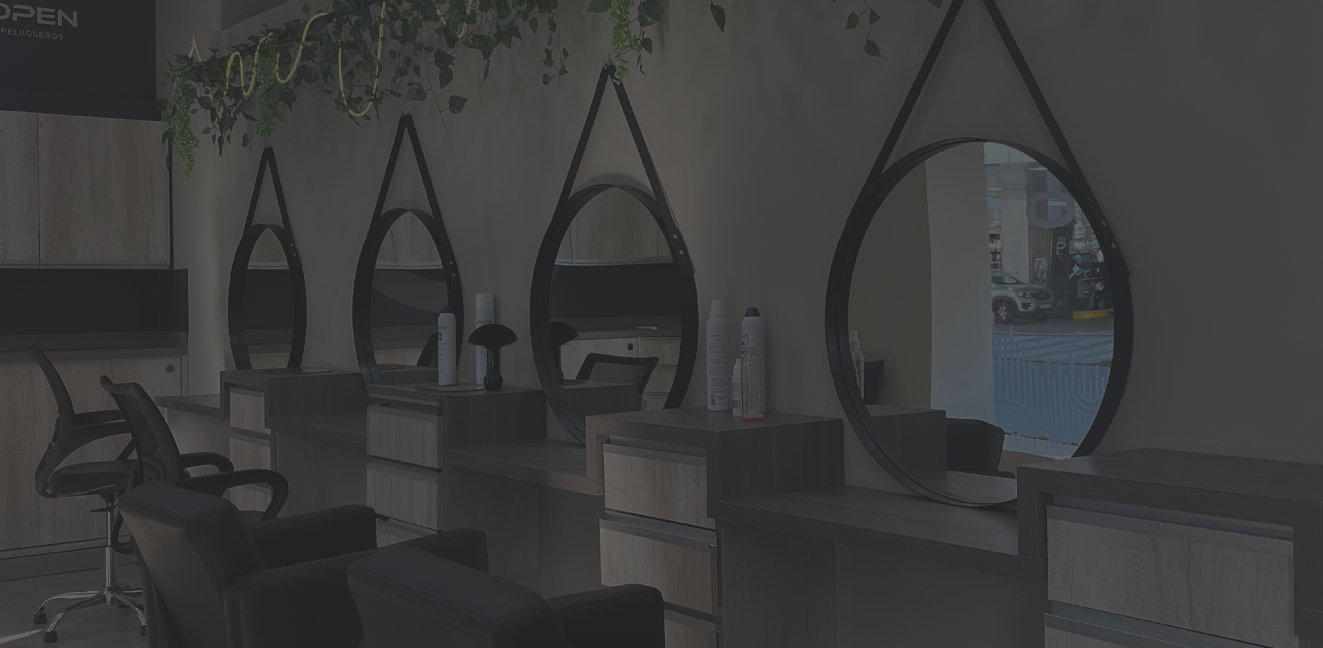 Interior del salón Open